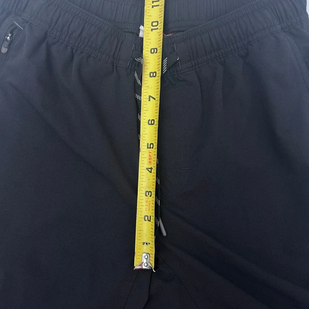 L.L.Bean Multisport Jogger Pants Mens Small Black Stretch Hiking Activewear